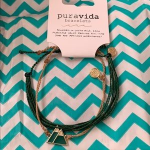 Puravida November bracelets plus a freebie sticker